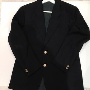 Young men black blazer